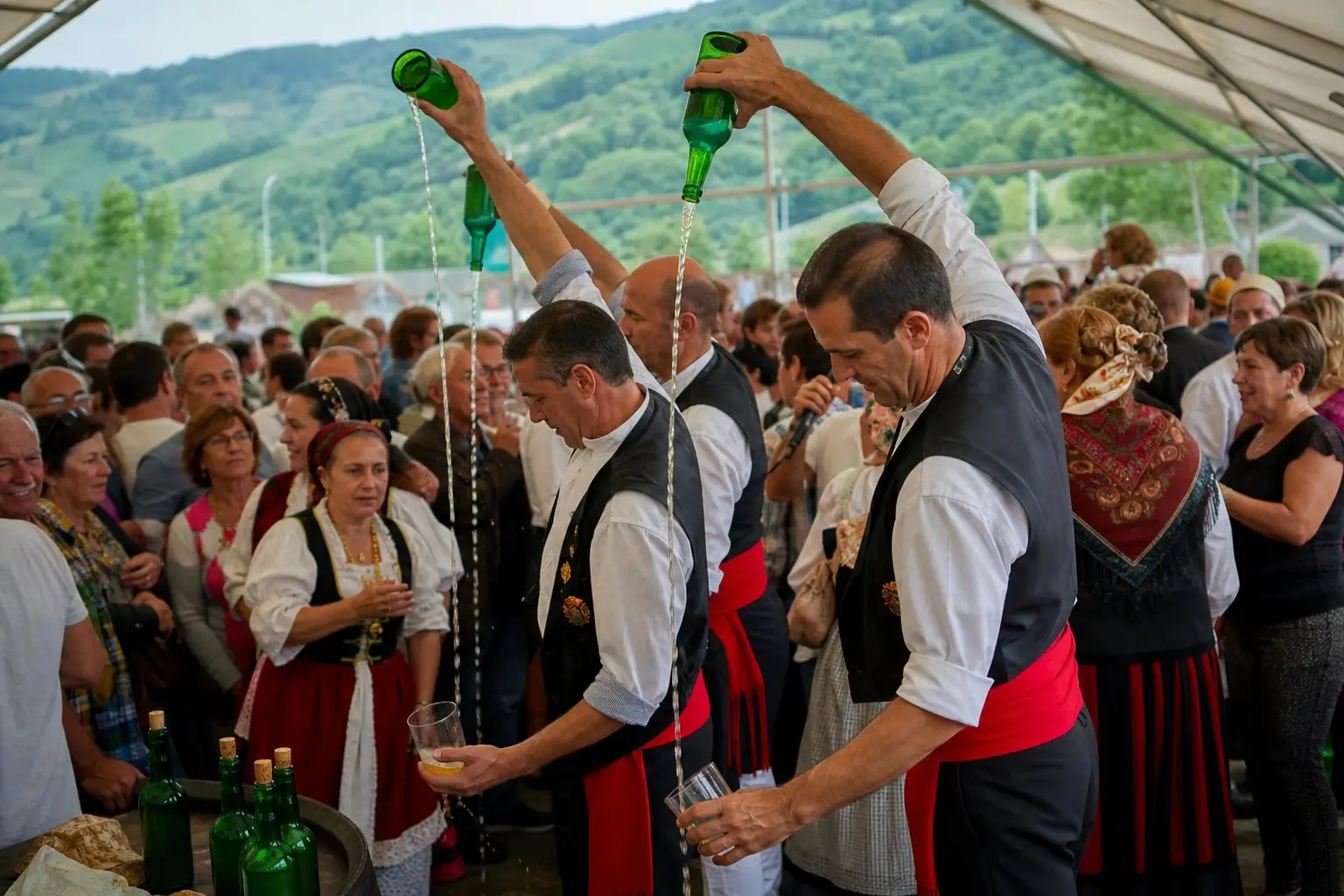Fiesta de la Sidra de Nava — El Escanciado y la Tradición