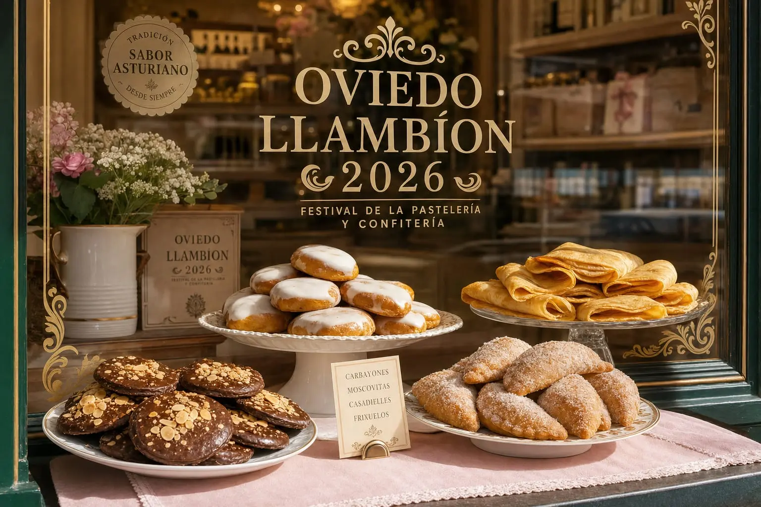 Oviedo Llambión 2026: Festival de la Pastelería y Confitería (20 Mayo - 14 Junio)