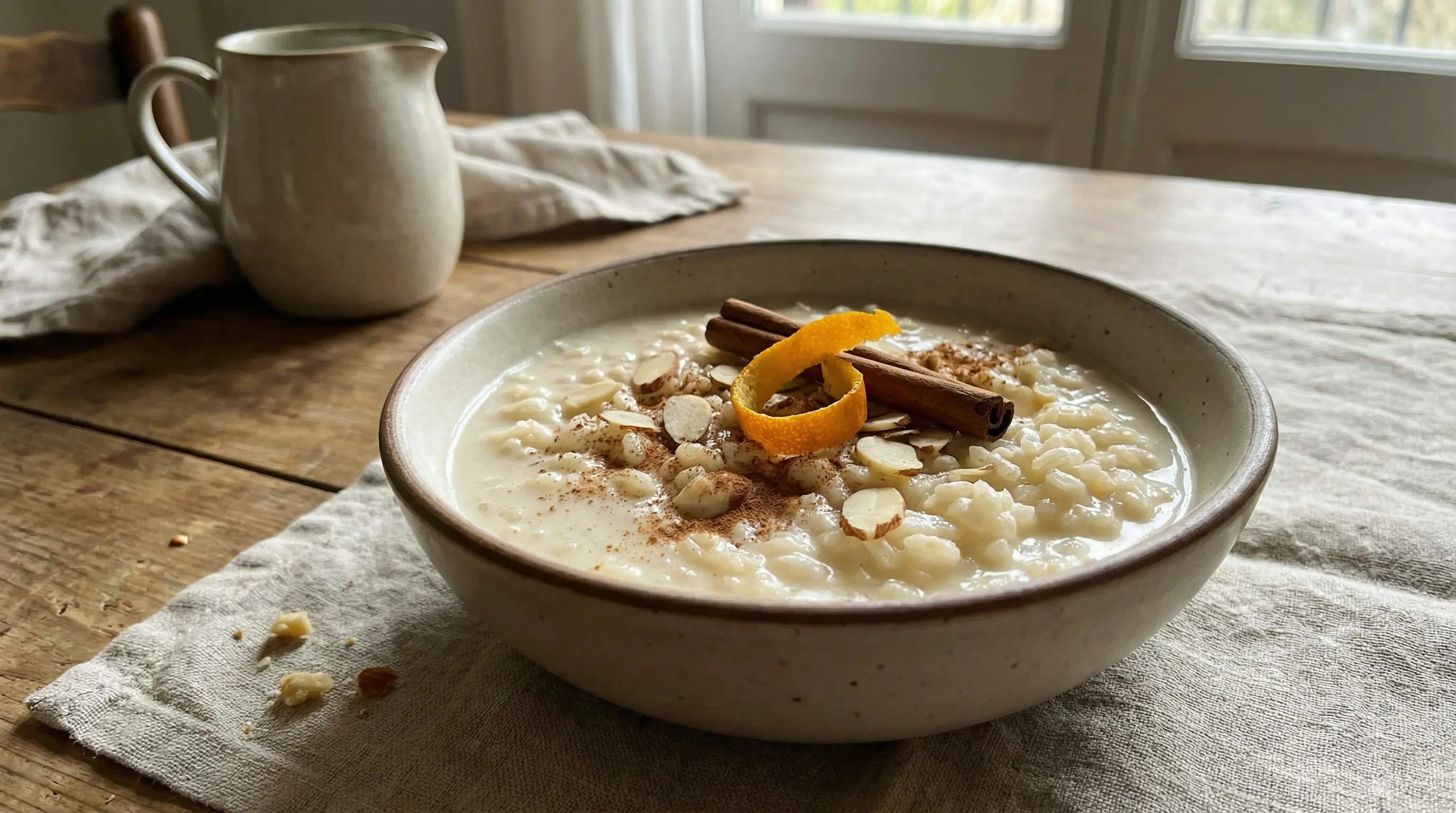 Arroz con leche asturiano tradicional