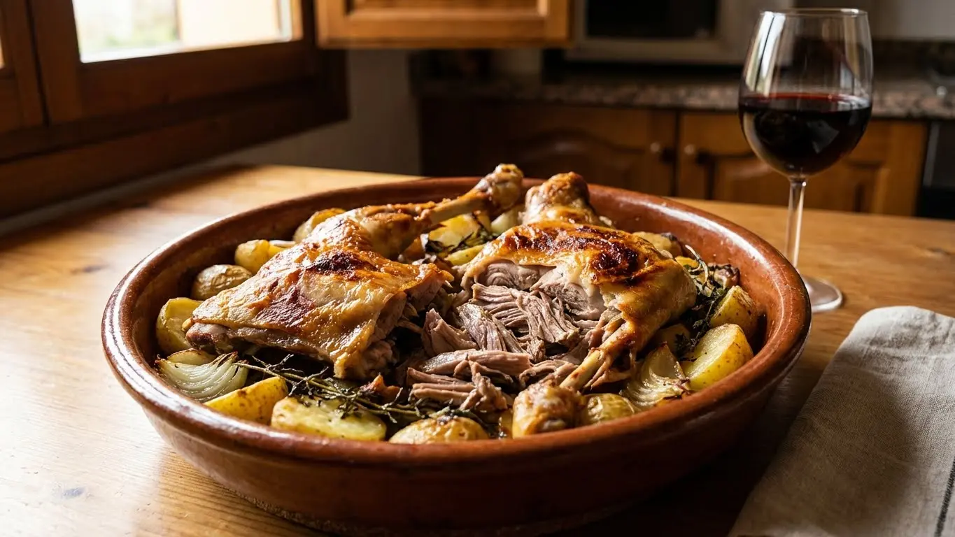 Cabrito al horno tradicional