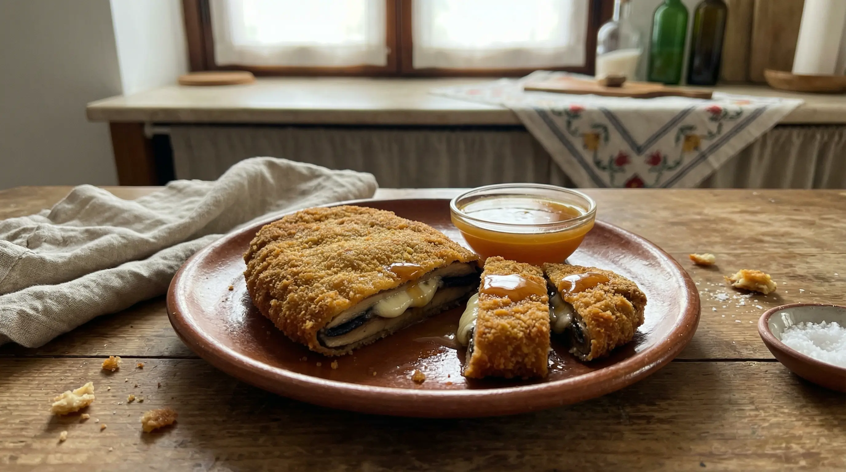 Cachopo Vegano de Seitan