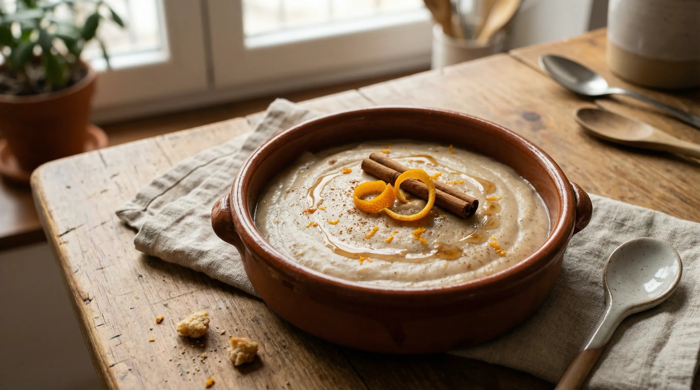 Natillas Veganas de Castañas