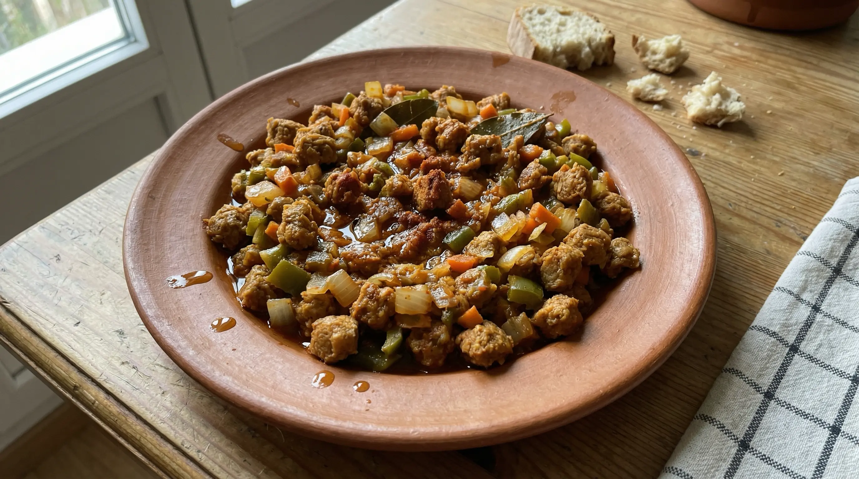 Picadillo Vegano Asturiano